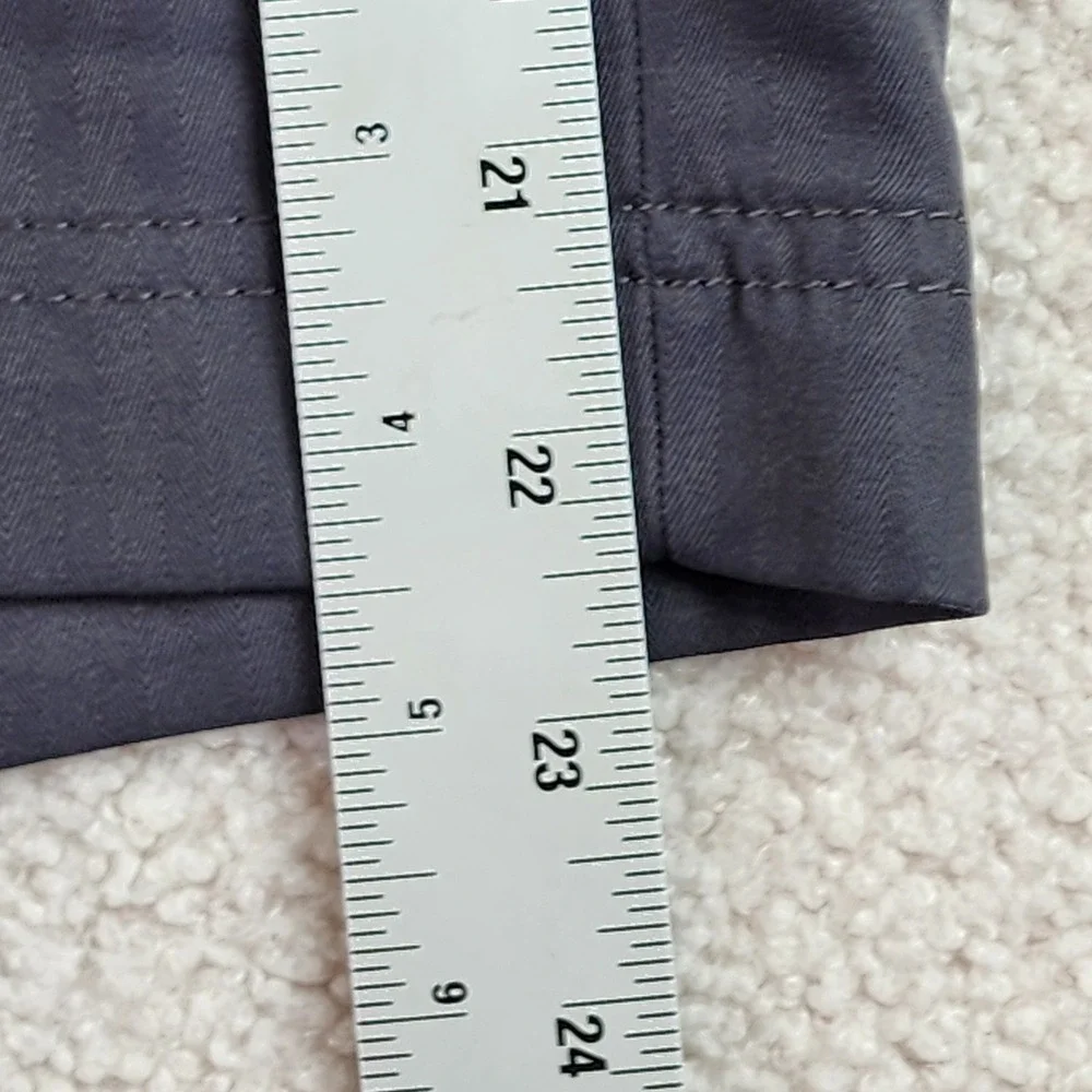 Island Republic Herringbone Cargo Shorts Mens 44 Gray Gorpcore‎ Utility